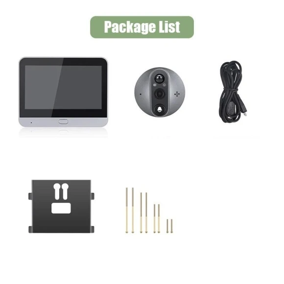 Smart Doorbell Peephole — Smart Home Security, The Romantics
