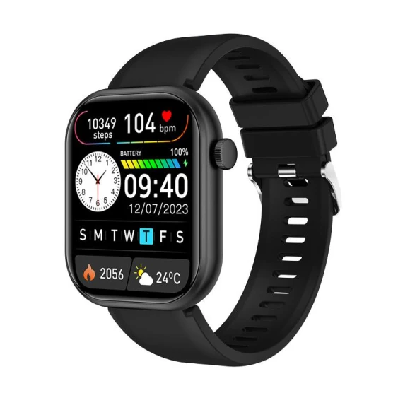 Smart Watch with Large Display, Heart Rate Monitor, and Fitness Tracking, Max Mall