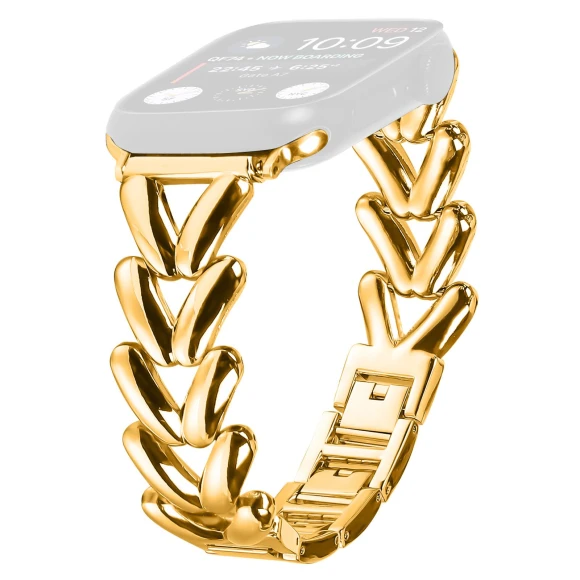 Twisted Metal Zinc Alloy Watch Band — Bands, Smartwatch 2025
