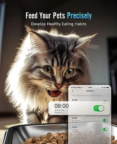 Automatic Cat Feeder with WiFi, oneisall