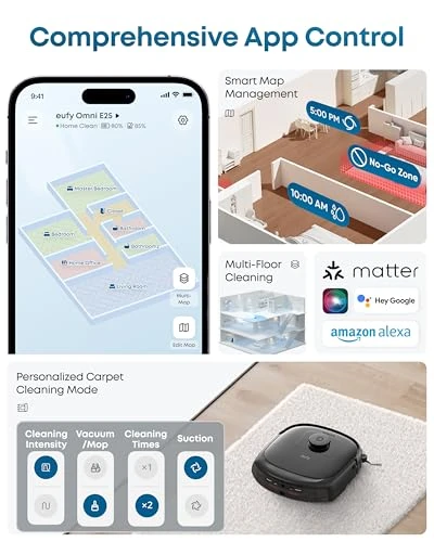 Robot Vacuum and Mop Combo — Robot Vacuum, eufy