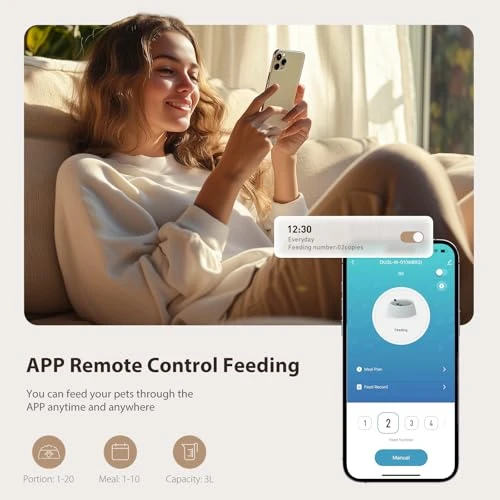 Automatic Cat Feeder — Automatic Pet Feeder, IMIPAW