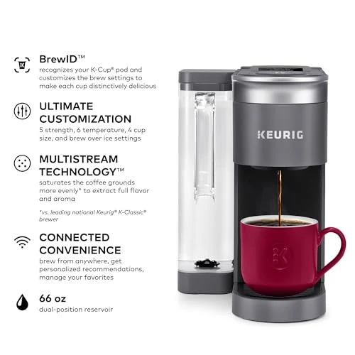 Single Serve Coffee Maker With Wifi Compatibility — Coffee Maker, Keurig