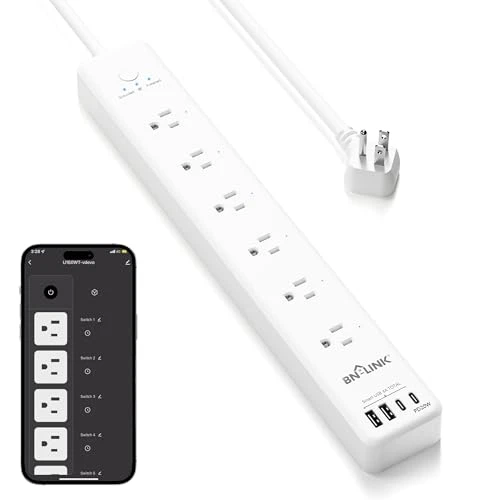 Smart Plug Power Strip with Surge Protection and Fast Charging — Smart Plug, BN-LINK