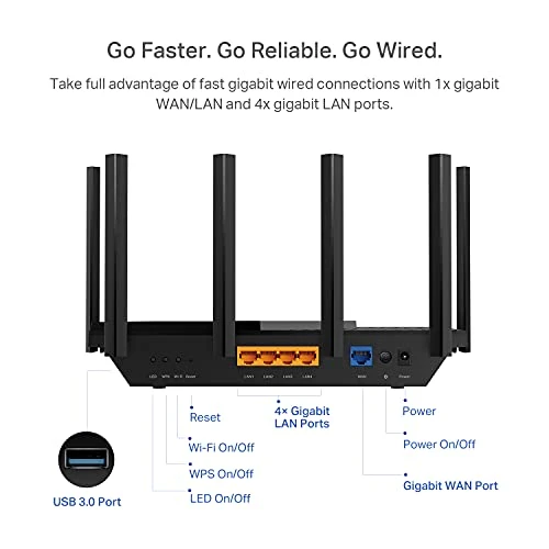 WiFi 6 Router, TP-Link