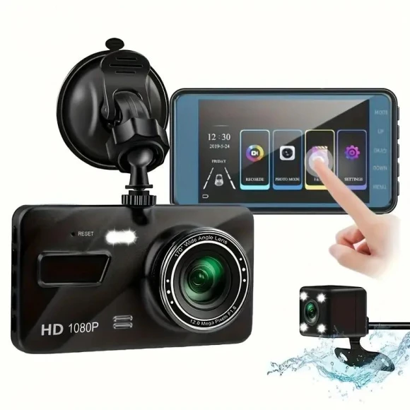 4-inch Touchscreen Car Dash Cam — Dash Cam, LIAESMART