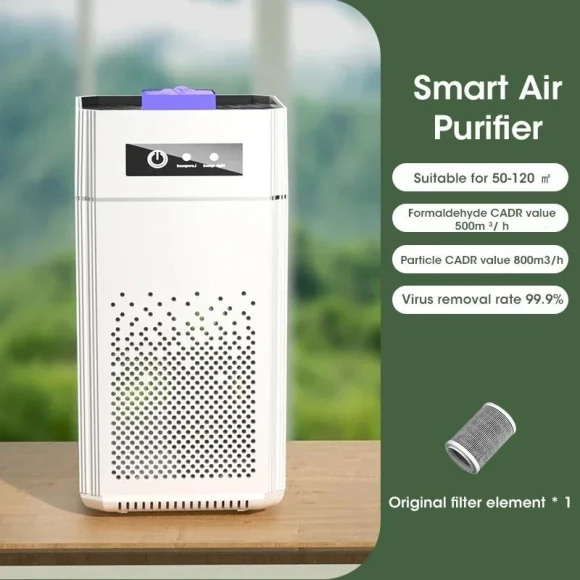 Smart Air Purifier — Activated Carbon Air Purifiers, Cozy Cottage-Relax
