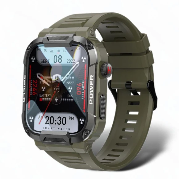 Rugged Military Smartwatch for Men — Smart Watch, Zodvboz
