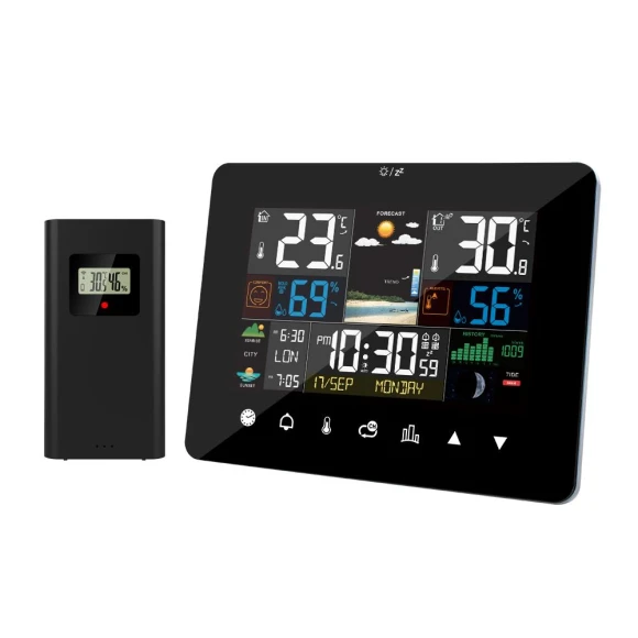 Wireless Digital Weather Station for Home and Outdoor — Air Quality Monitor, Leisure outdoor