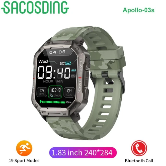 Apollo-03s Smart Watch — Smart Watch, SACOSDING