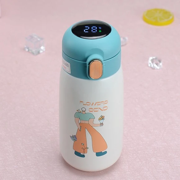Cartoon Smart Vacuum Cup — Smart Water Bottle, TOP HOME