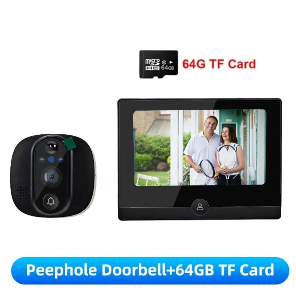 Smart Wi-Fi Doorbell with Camera — Smart Home Security, Jakemy