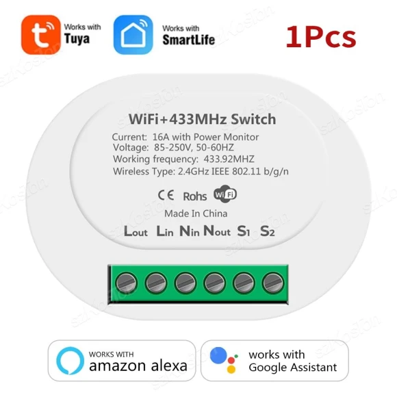 Smart Switch with Power Monitor, Super Dream Home