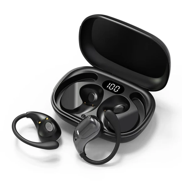 Wireless Earbuds with Over-Ear Hook — Wireless Earbuds, Meiteai-Earphones