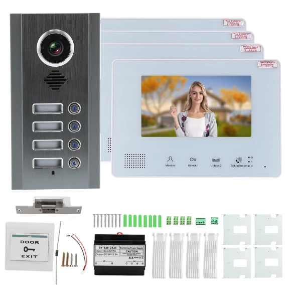 7-inch Smart Video Doorbell — Video Doorbell, Neoglint