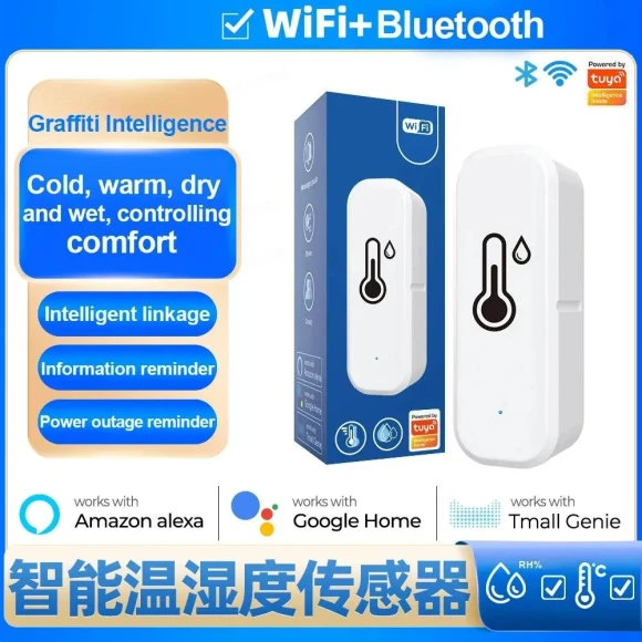 Temperature and Humidity Sensor, Tuya