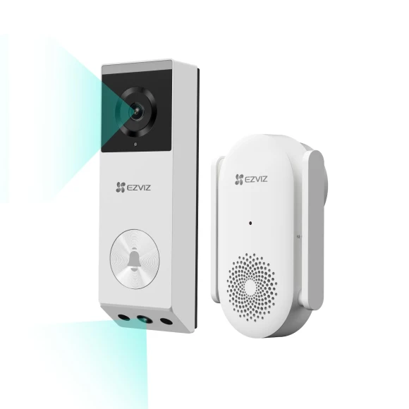 Wireless Video Doorbell with 2K Camera and Intercom — Video Doorbell, EZVIZ
