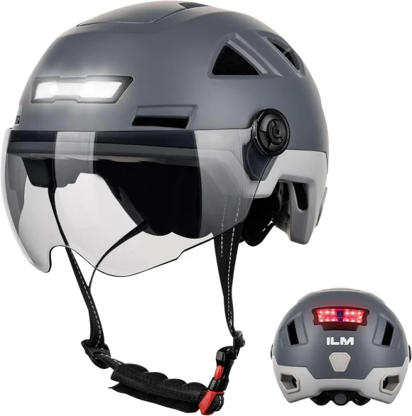 Adult Bike Helmet with Smart Sensor, Sunly