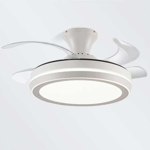 Ceiling Fan with Integrated LED Lighting — Smart Fan, Seahorse Home