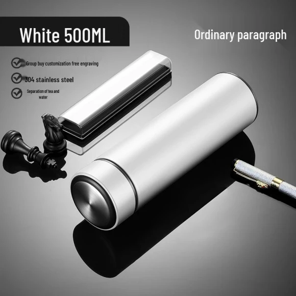 Smart Temperature Display Insulated Cup — Smart Water Bottle, the BAY