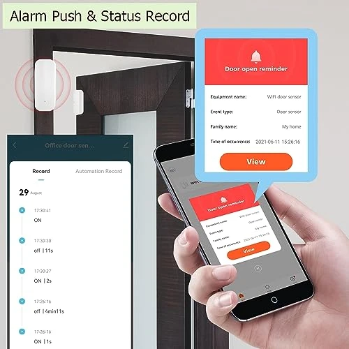 Smart WiFi Door Sensor, Gaoducash