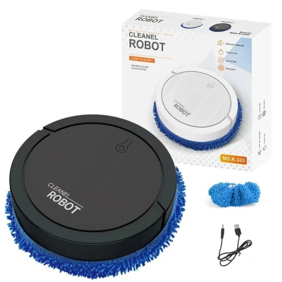 Automatic Robot Vacuum 3-in-1 — Smart Cleaning Robots, Modern Home Furnishing