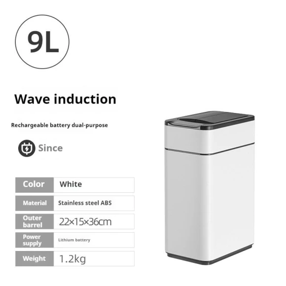 Automatic Sensor Trash Can — Kitchen Cans, Homedepot