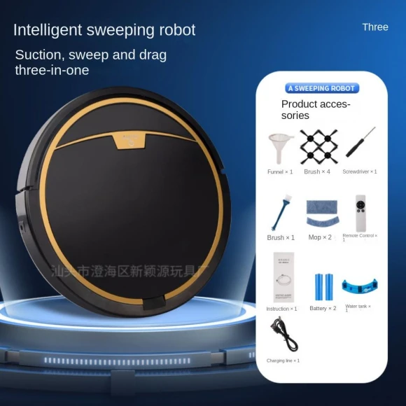 Smart Home Cleaning Robot — Robot Vacuum, Winter Gloves