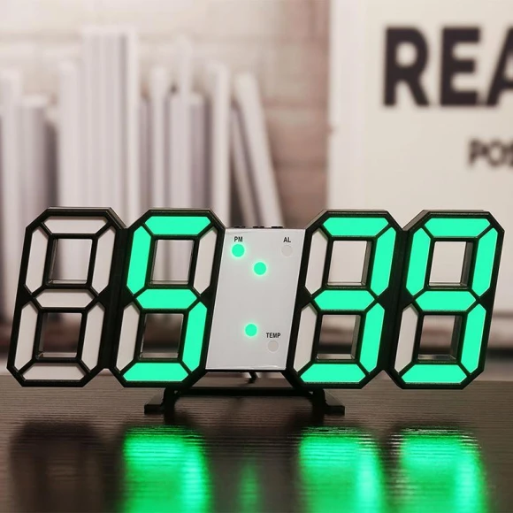 3D Digital Alarm Clock — Clocks
