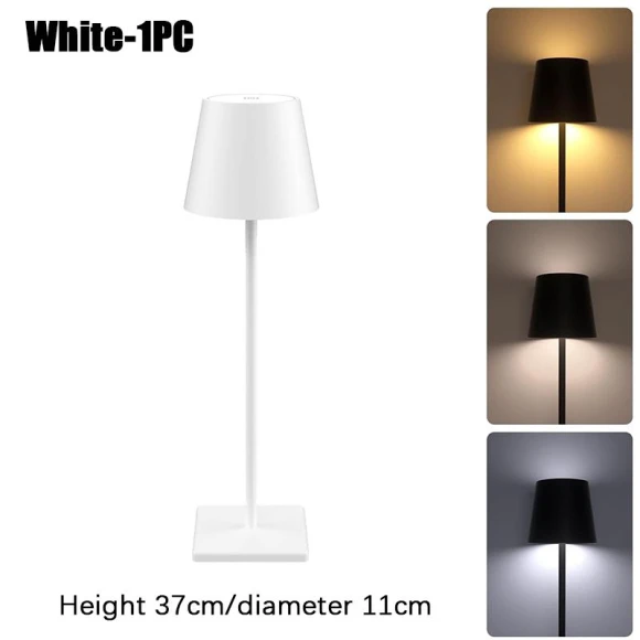 Rechargeable LED Desk Lamp, Happy Home Mall