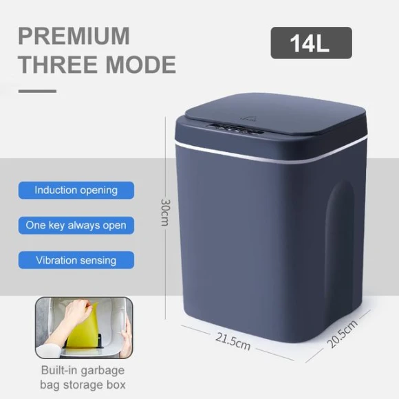 Smart Trash Can for Bathroom — Kitchen Cans, WTEMPO