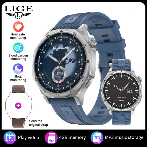 Smart Watch with HD Explosion-Proof Screen — Smart Watch, LIGE