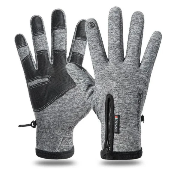 Winter Motorcycle Gloves with Touchscreen — Heated Gloves, 888 Auto Parts Town