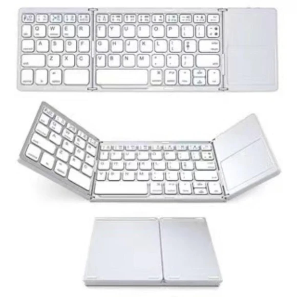 Foldable Wireless Thin Silent Bluetooth Keyboard with Touchpad — Keyboards, SS-Pajamas-01