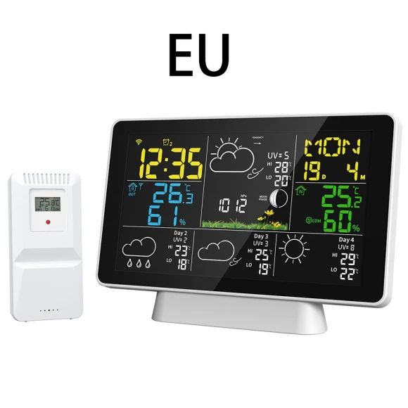 Smart Weather Station Watch — Wearable Accessories, Modern Home Furnishing