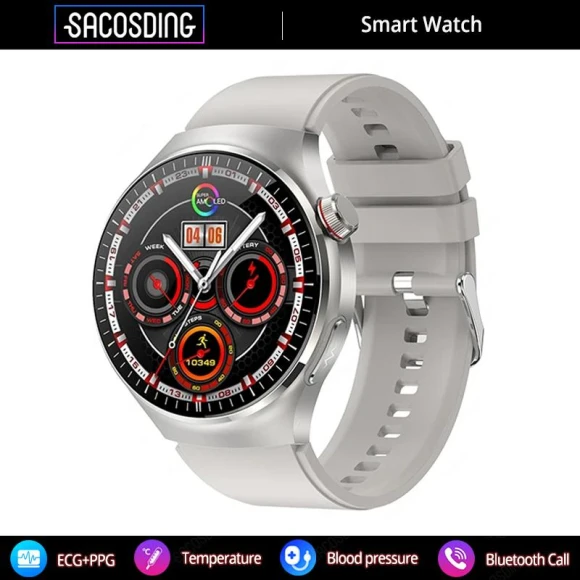 AMOLED Smartwatch for Men — Smart Watch, SACOSDING