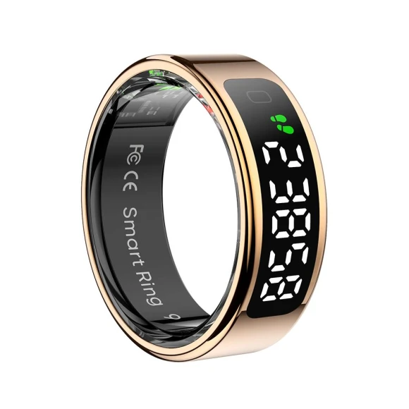 Smart Ring with Display Screen and Touch Health Manager — Smart Ring, Good Household Items