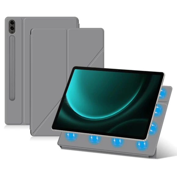 Magnetic PU Leather Case with PC Scratch Protection — Keyboard Cases, Smartwatch 2025