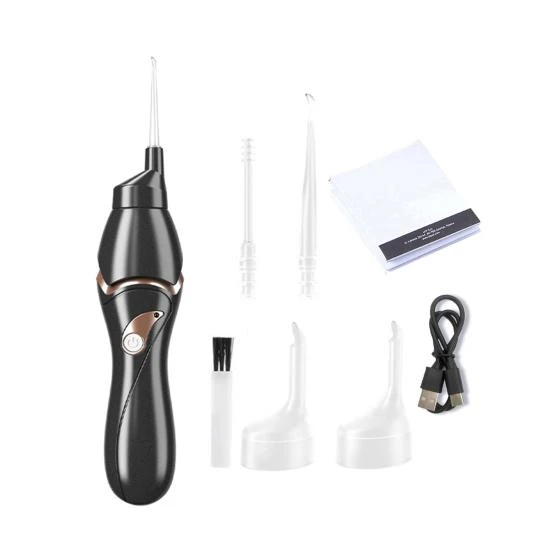 Electric Ear Wax Cleaner with LED Lights, jingli