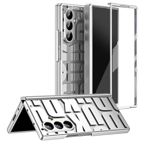 Electroplating PC Phone Cover with Tempered Glass Film, Smartwatch 2025