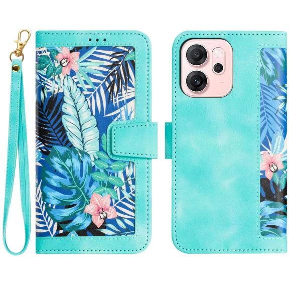 PU Leather Floral Pattern Phone Case, Smartwatch 2025