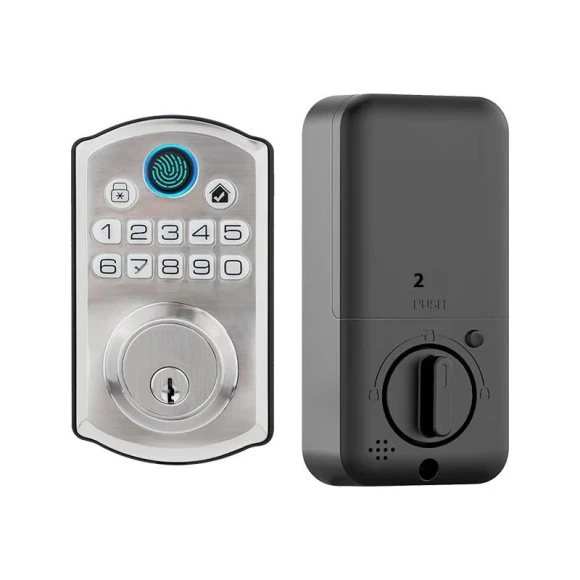 Smart Fingerprint Door Lock — Biometric Security, Auto Launcher