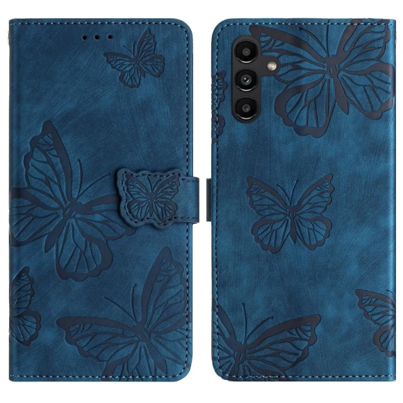 Butterfly Design Flip Wallet Leather Phone Cover — Flip Cases, Smartwatch 2025