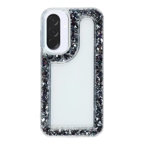 Glitter Epoxy Soft TPU Clear Back Cover, Smartwatch 2025