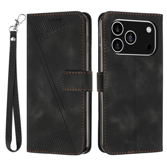 Leather Case with Embossed Triangle, Smartwatch 2025