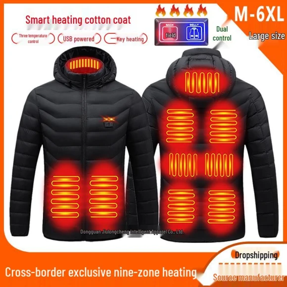 Heated Smart Jacket with USB Charging — Heated Jacket, UrbanEdge
