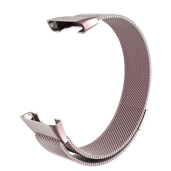 Milanese Loop Stainless Steel Strap with Magnetic Three-Bead Clasp, GadgetGrip