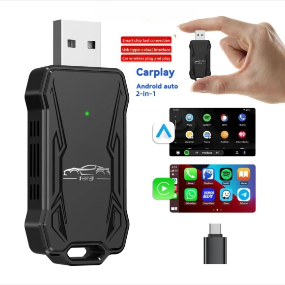 Wireless CarPlay and Android Auto Adapter, TT-Clothes