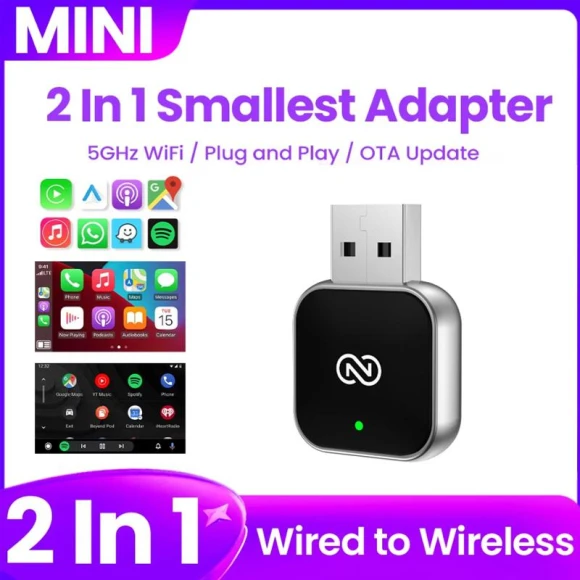 2-in-1 AI Box Mini Adapter, A Auto Parts Mall