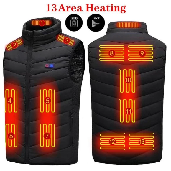 Smart USB Heated Vest — Heated Jacket, UrbanEdge